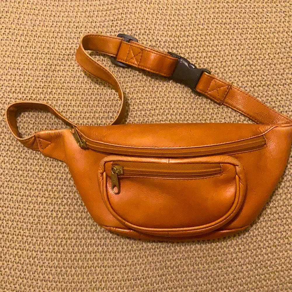 Genuine leather Fanny pack